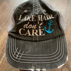 Make Hair Don’t Care embroidered hat adjustable